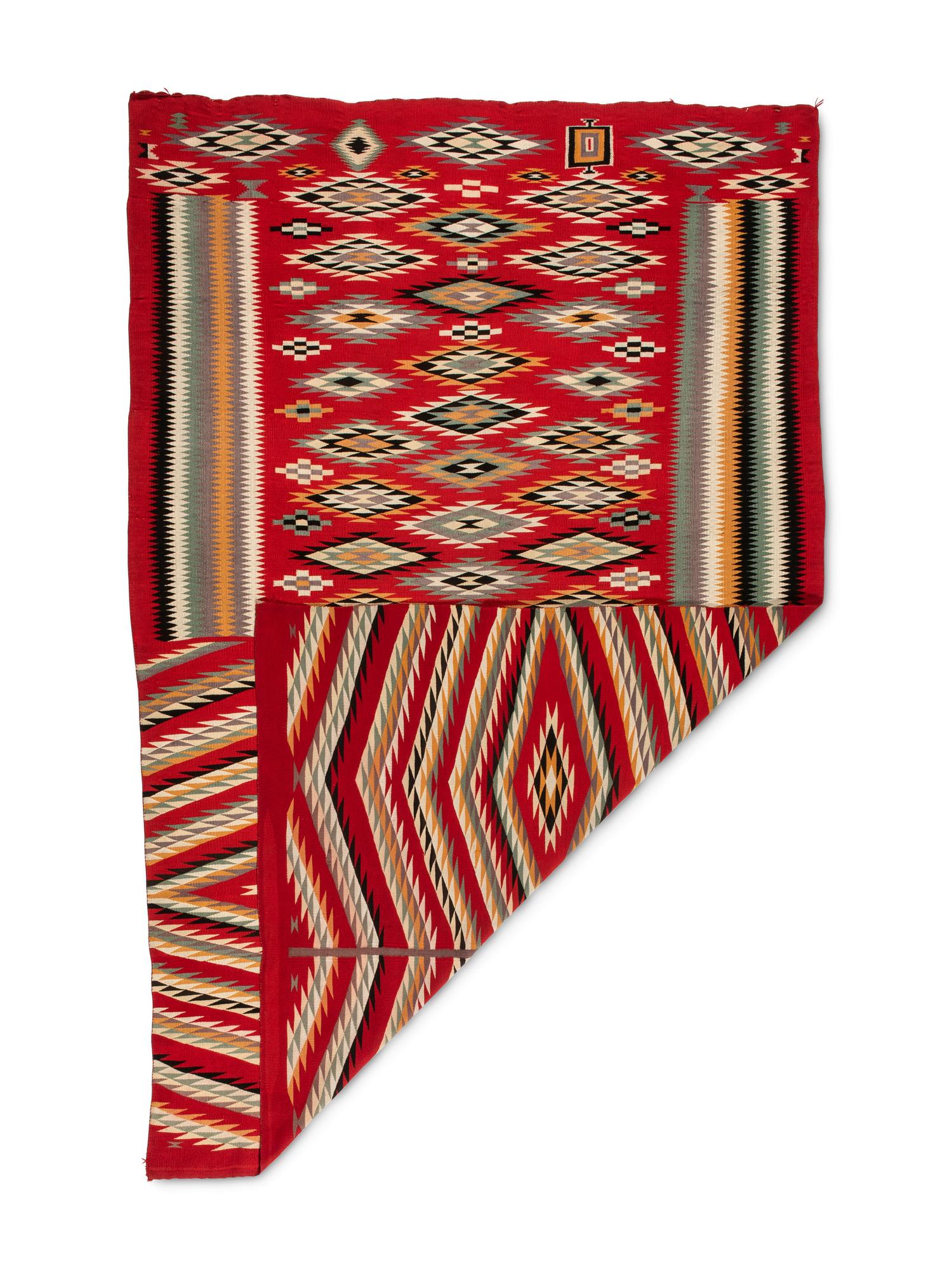 Navajo Germantown Eyedazzler Weaving / Rug