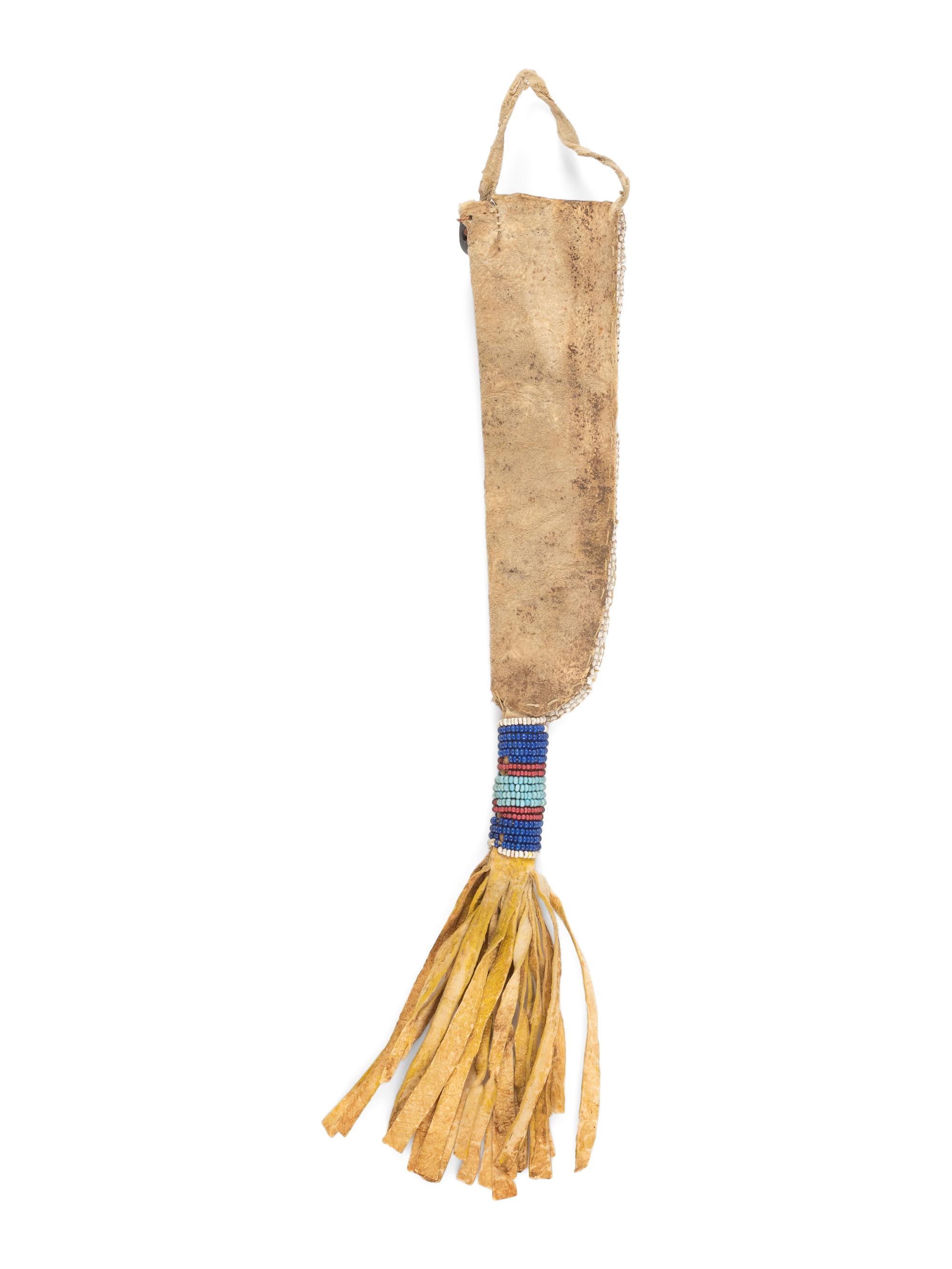 Cheyenne Beaded Hide Knife Sheath