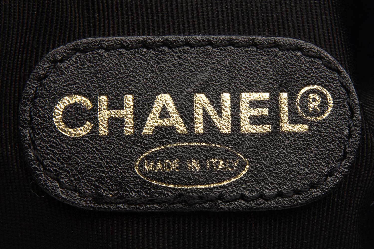 Chanel Tote in Black Caviar Leather