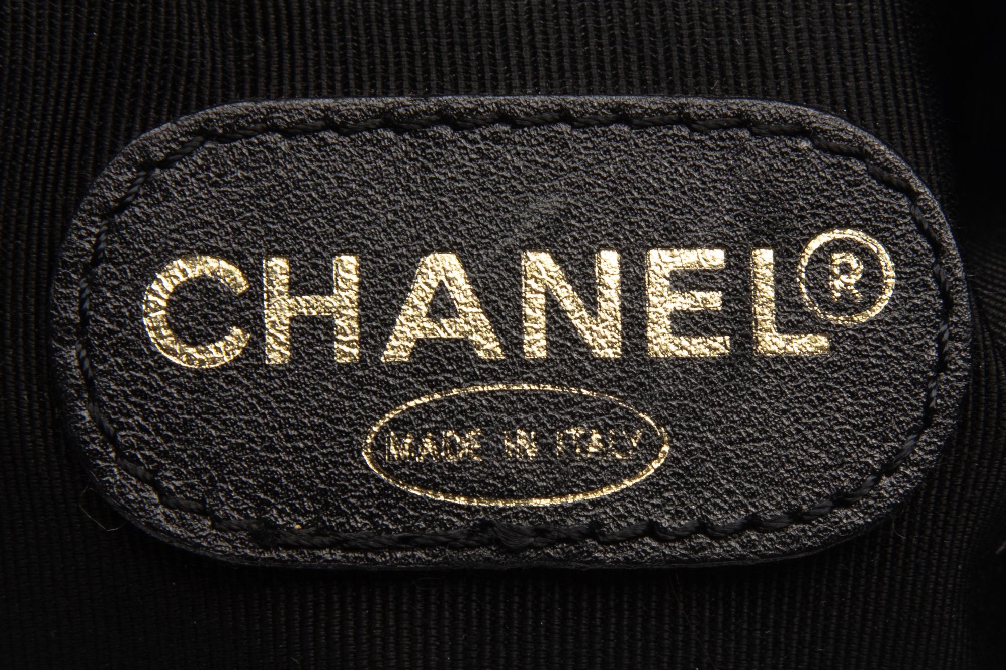 Chanel Tote in Black Caviar Leather