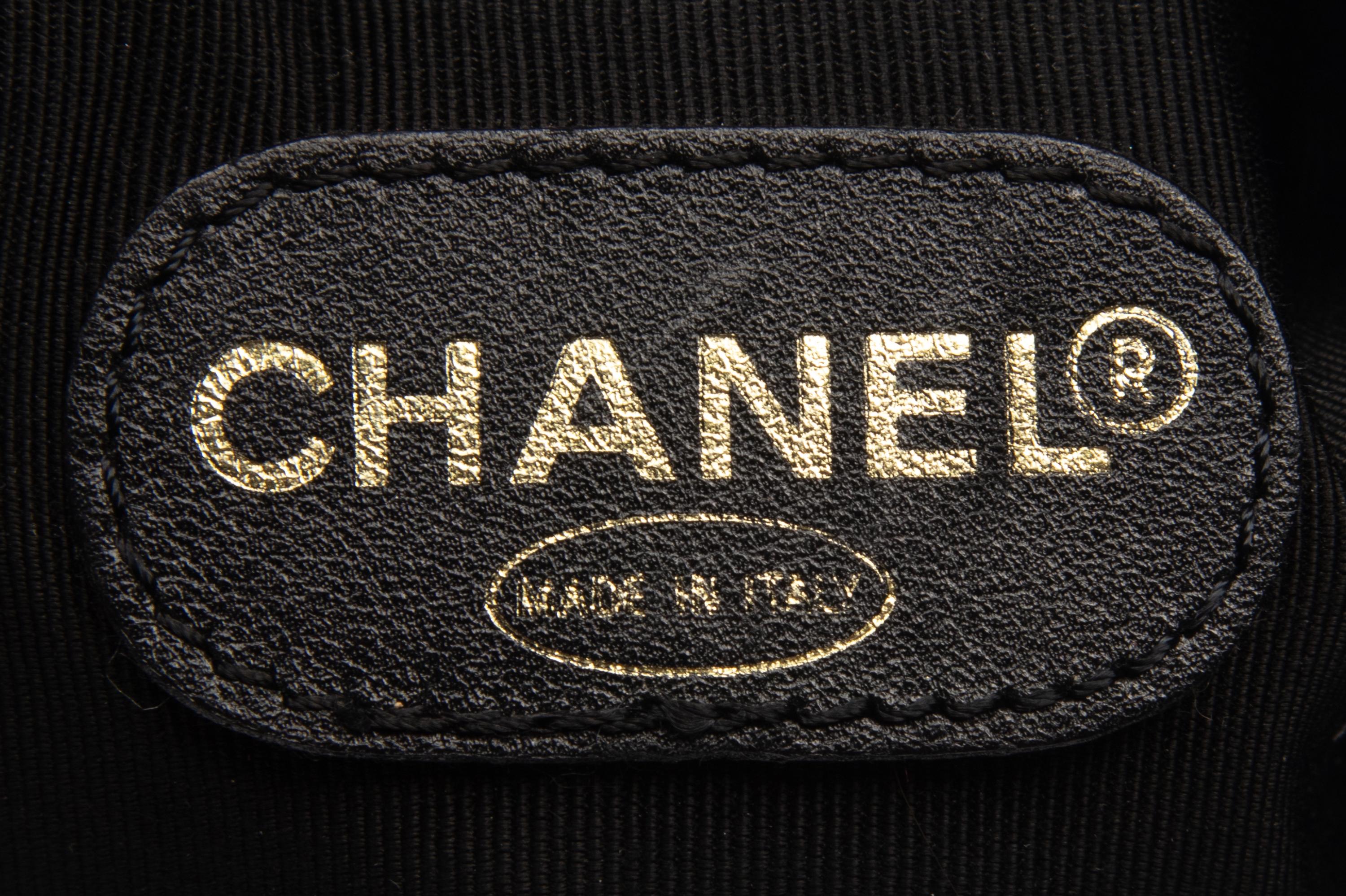 Chanel Tote in Black Caviar Leather