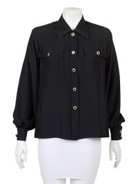 Three Yves Saint Laurent Blouses, 1980-90s