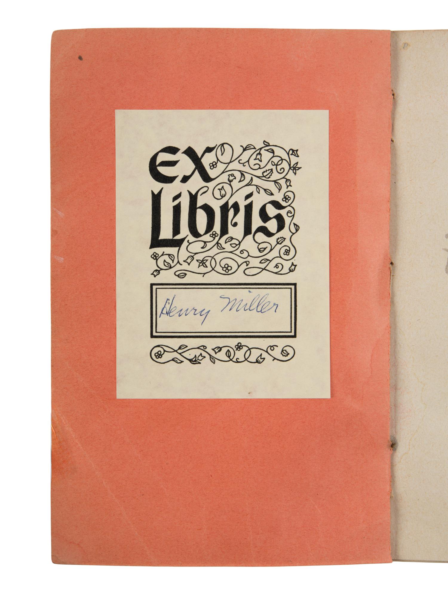 DURRELL, Lawrence (1912-1990). Cefalu . London: Editions Poetry, 1947.