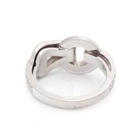 CARTIER, DIAMOND 'AGRAFE' RING