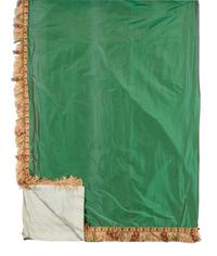 A Set of Eleven Green Drapes