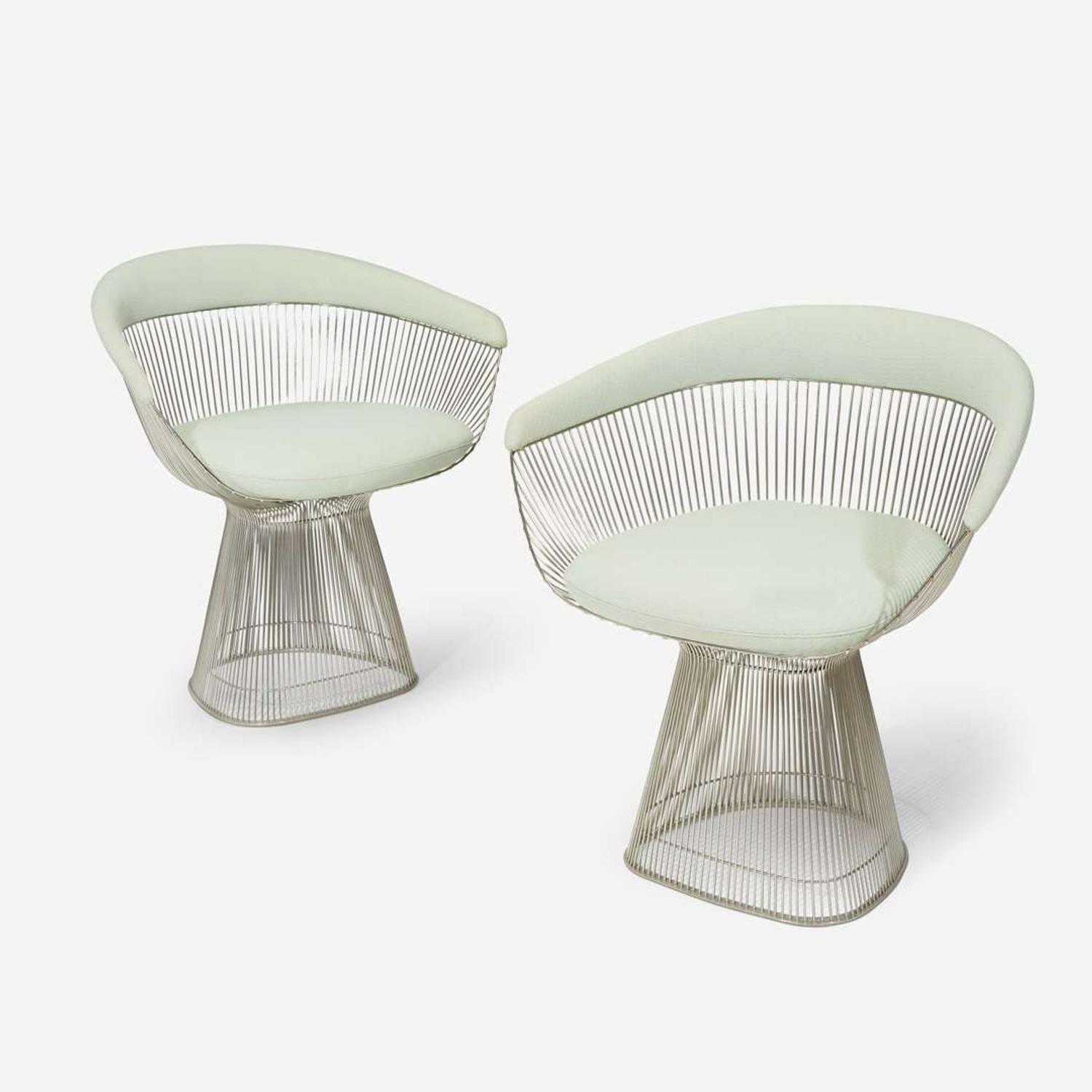Warren Platner (American, 1919-2006) Dining Table and Set of Six Dining Chairs, Knoll International, Designed 1966, the Present Lot circa 1990s