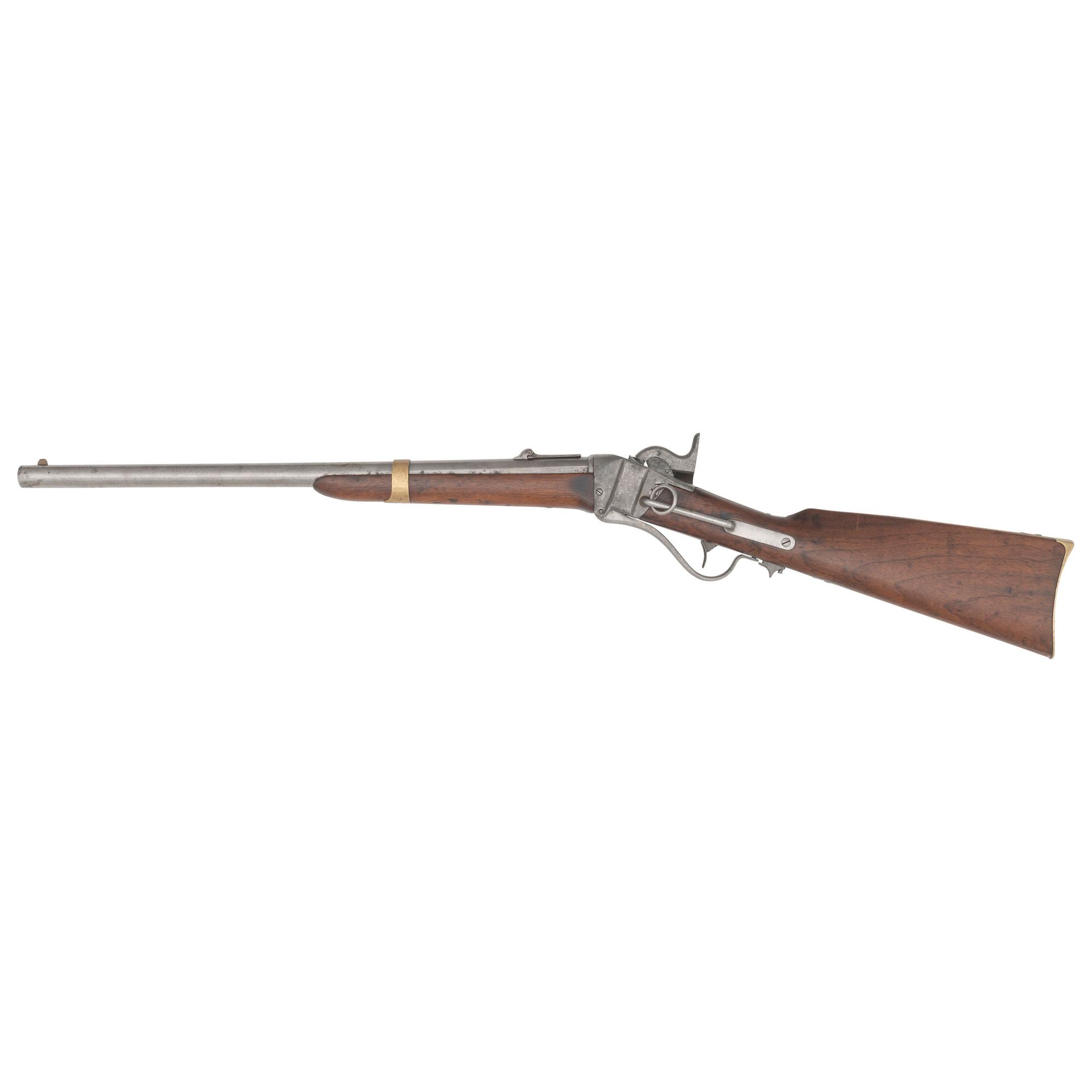 Rare Martially Marked Sharps Model 1855 Saddle Ring Carbine