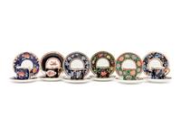 Two Cased Wedgwood Porcelain Coffee Sets