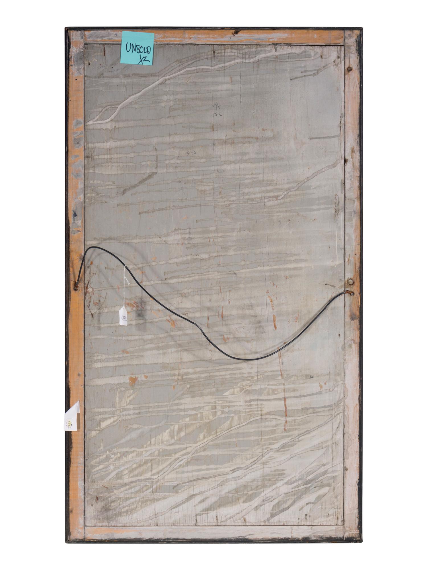 A Pair of Chinese Lacquered and Painted Panels
