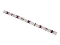 Sioux Beaded Hide Blanket Strip