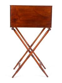 An English Mahogany Butler's Stand — 19TH CENTURY