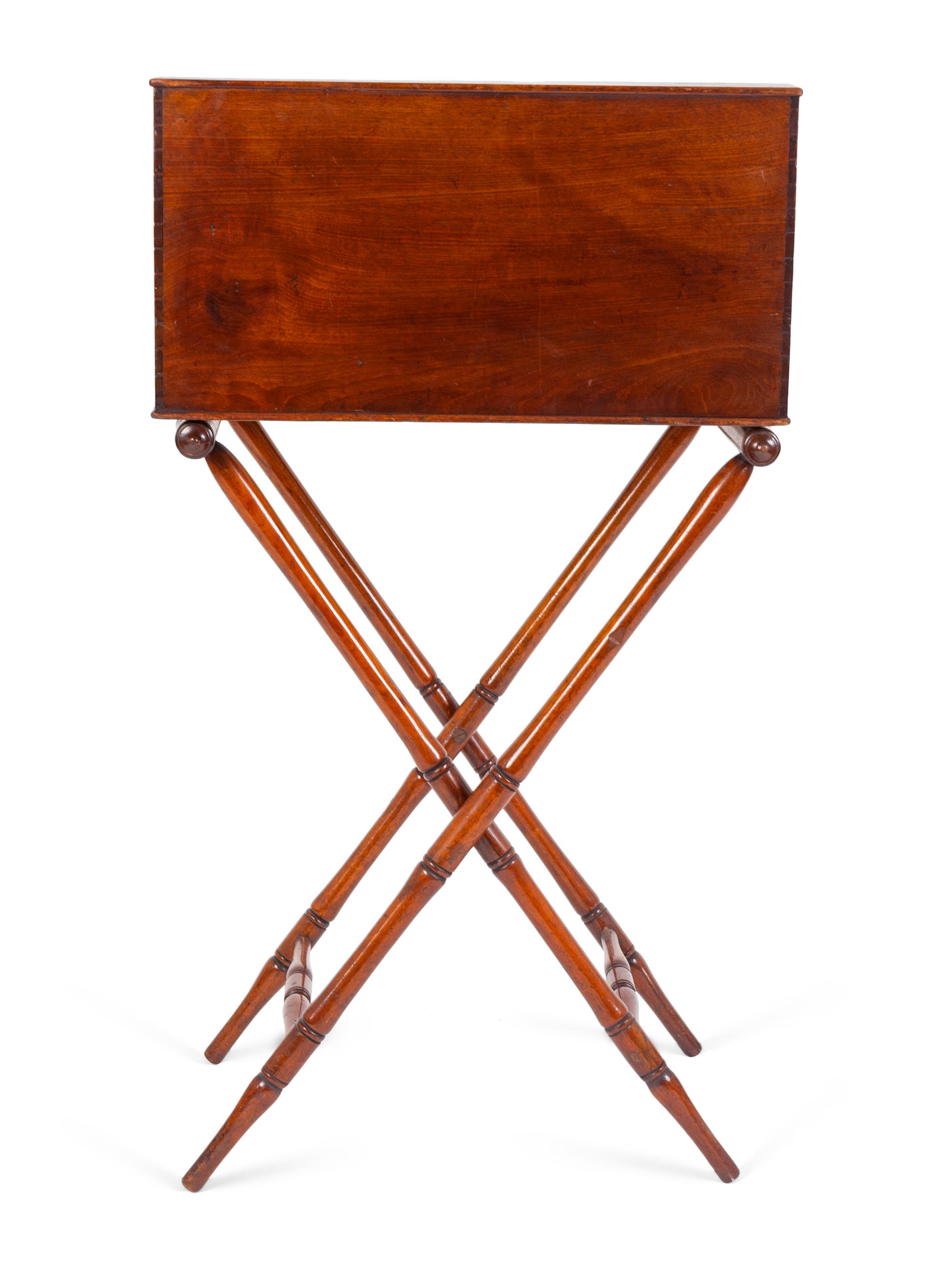An English Mahogany Butler's Stand — 19TH CENTURY