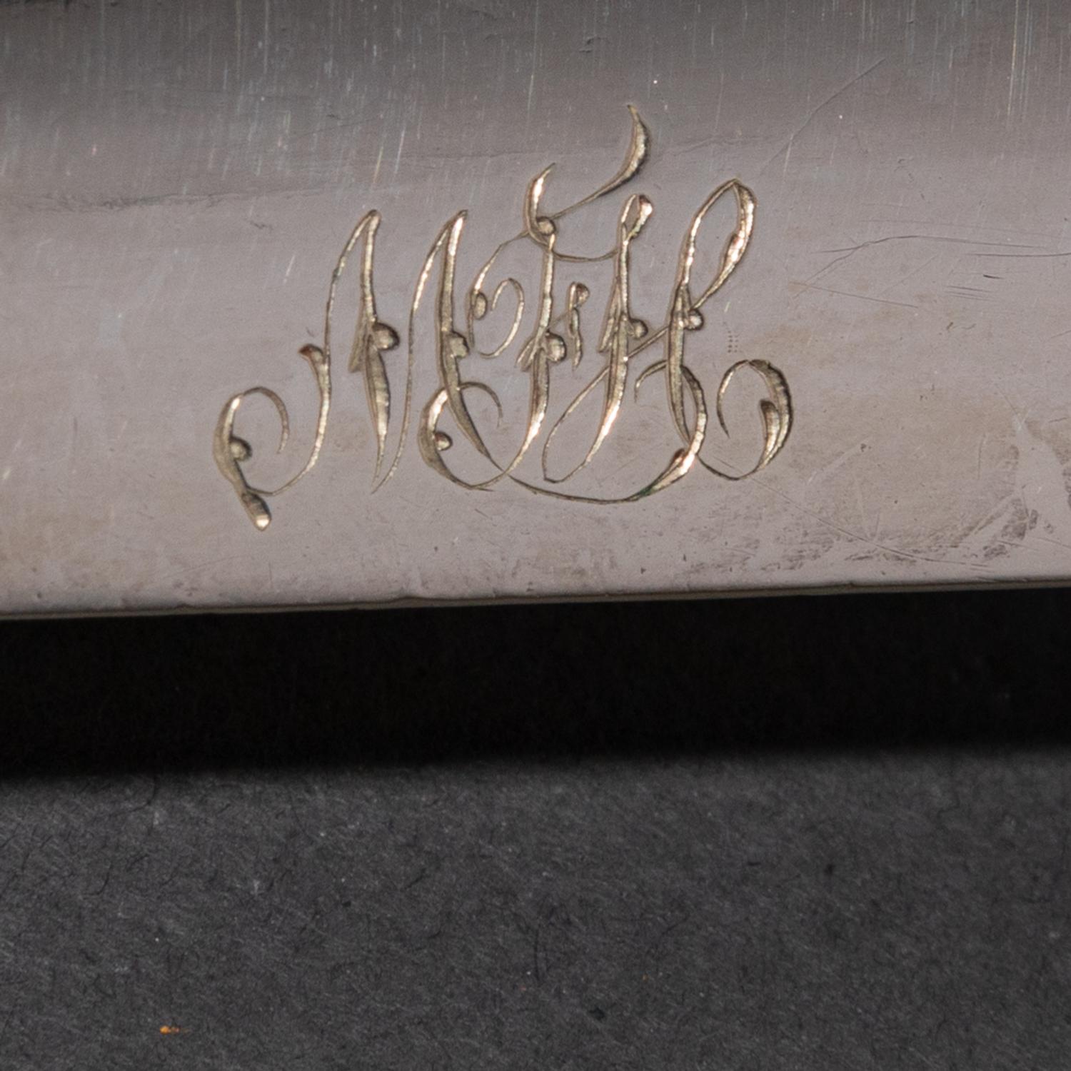 Silver Electroplated Letter Rack Hukin & Heath, England