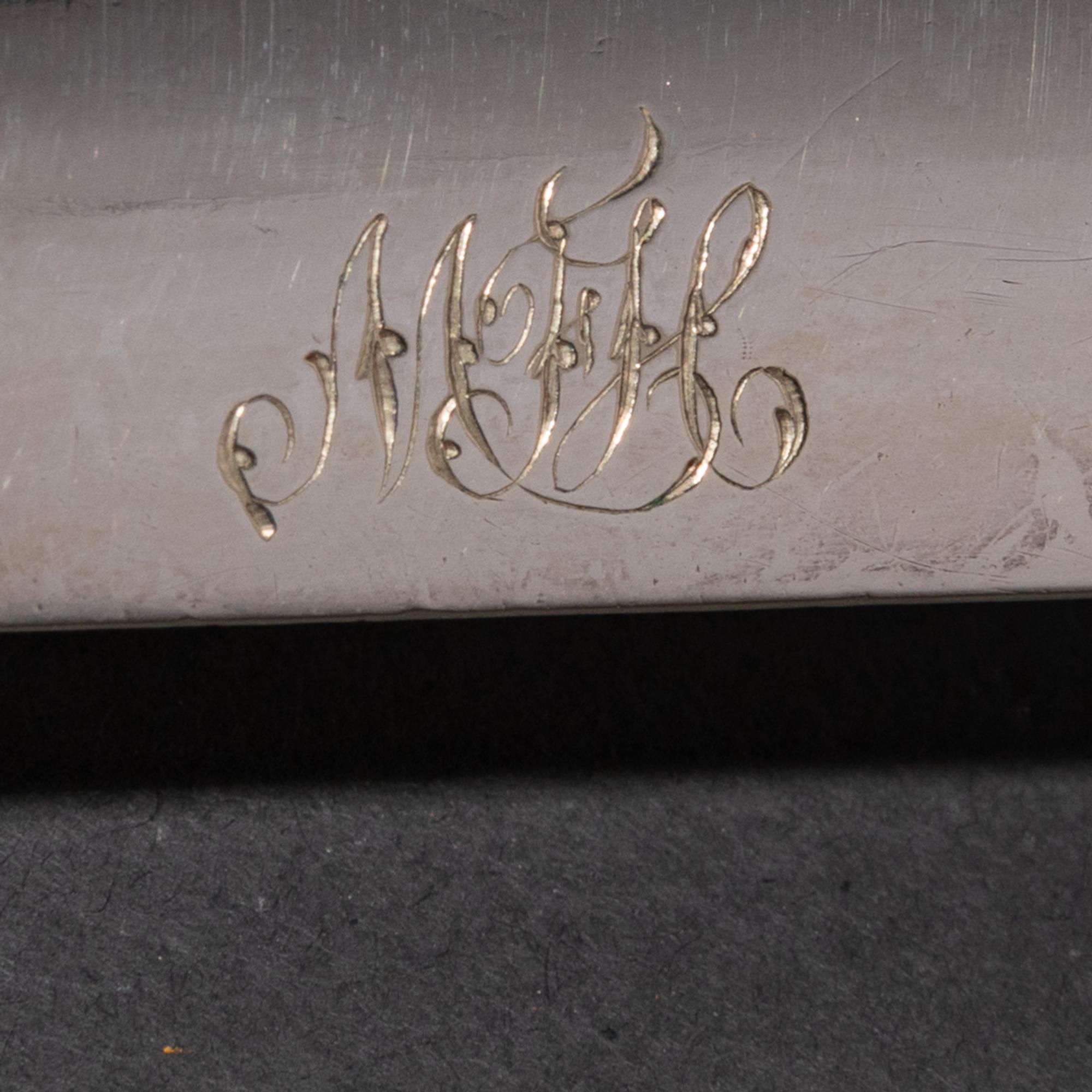 Silver Electroplated Letter Rack Hukin & Heath, England