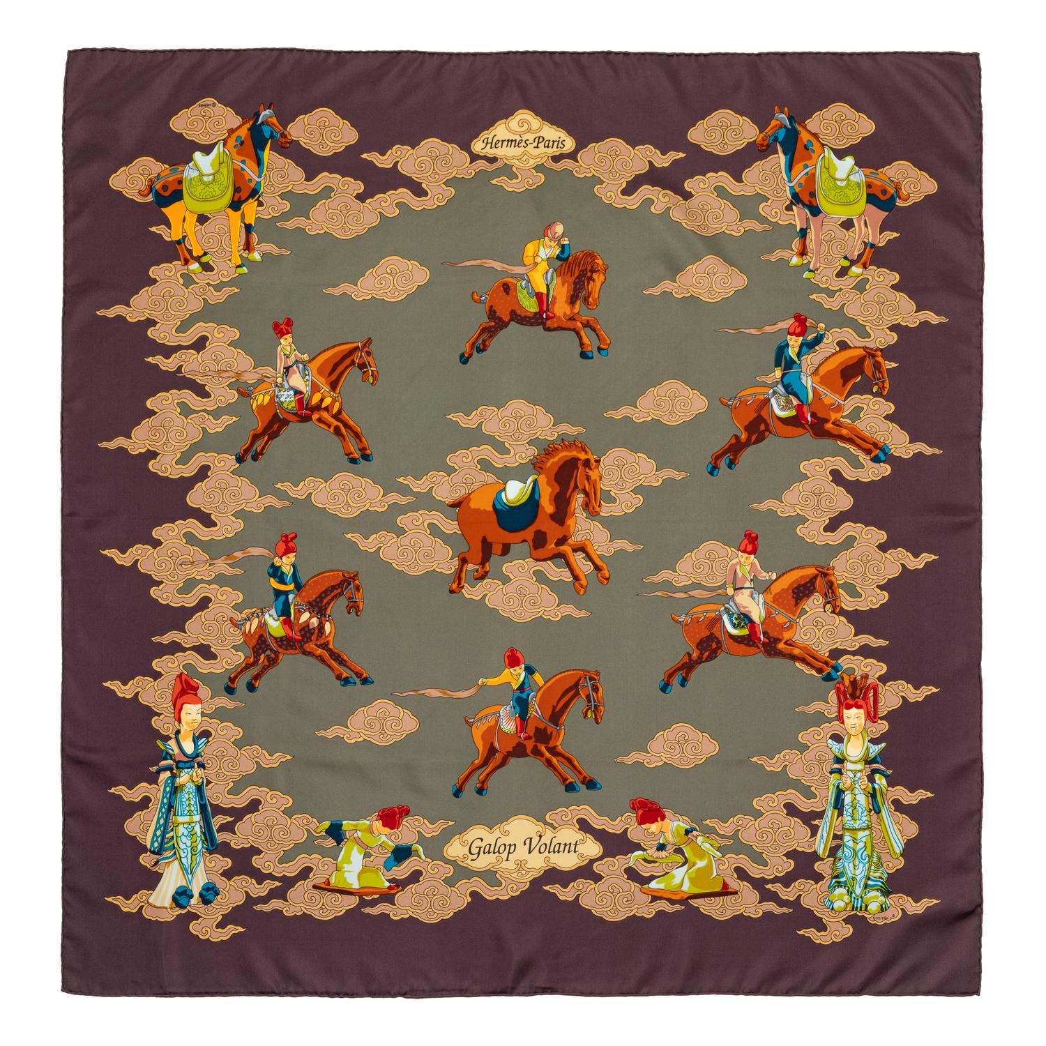 Hermès 90cm Silk Scarf