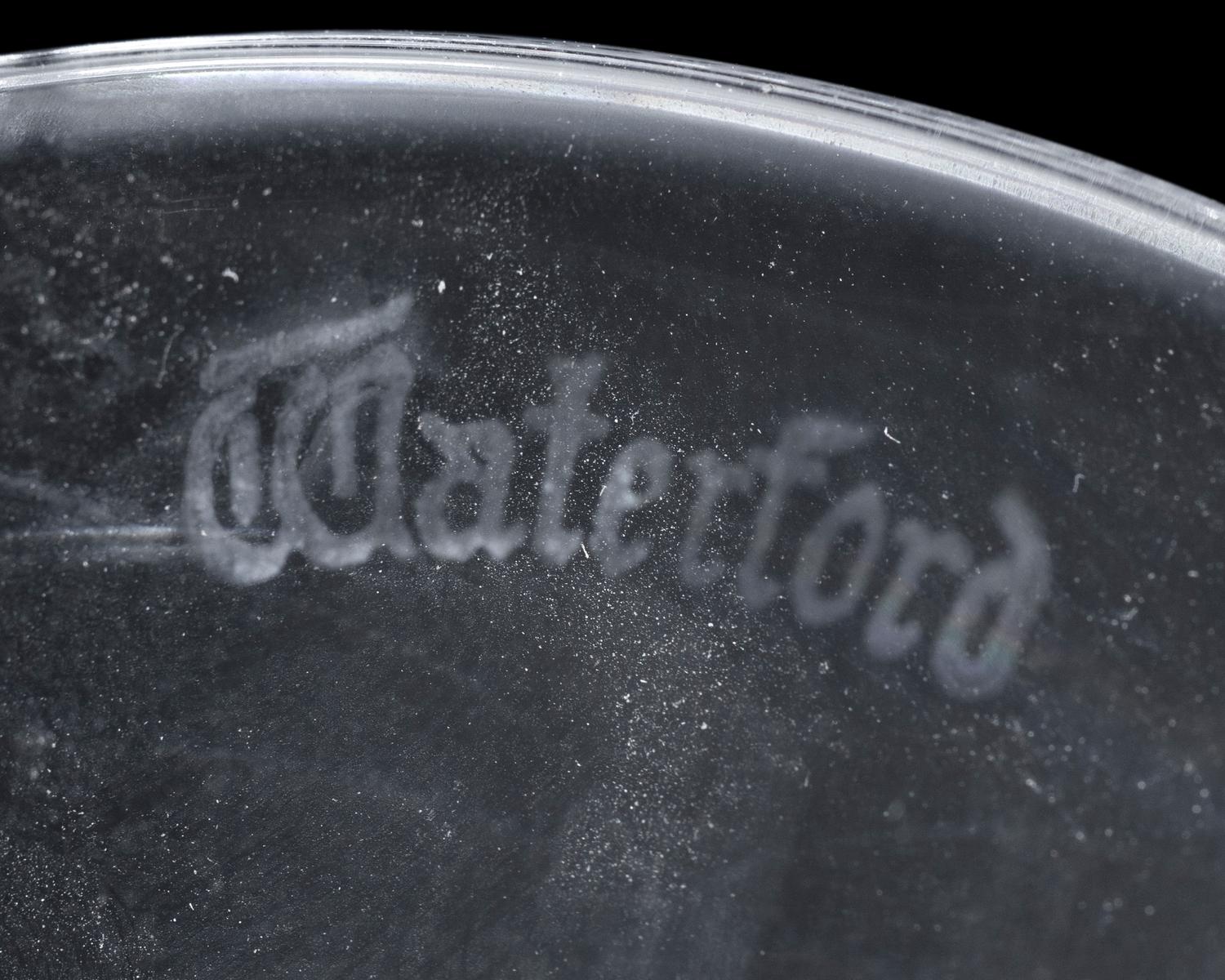 A Group of Waterford Cut Glass Stemware