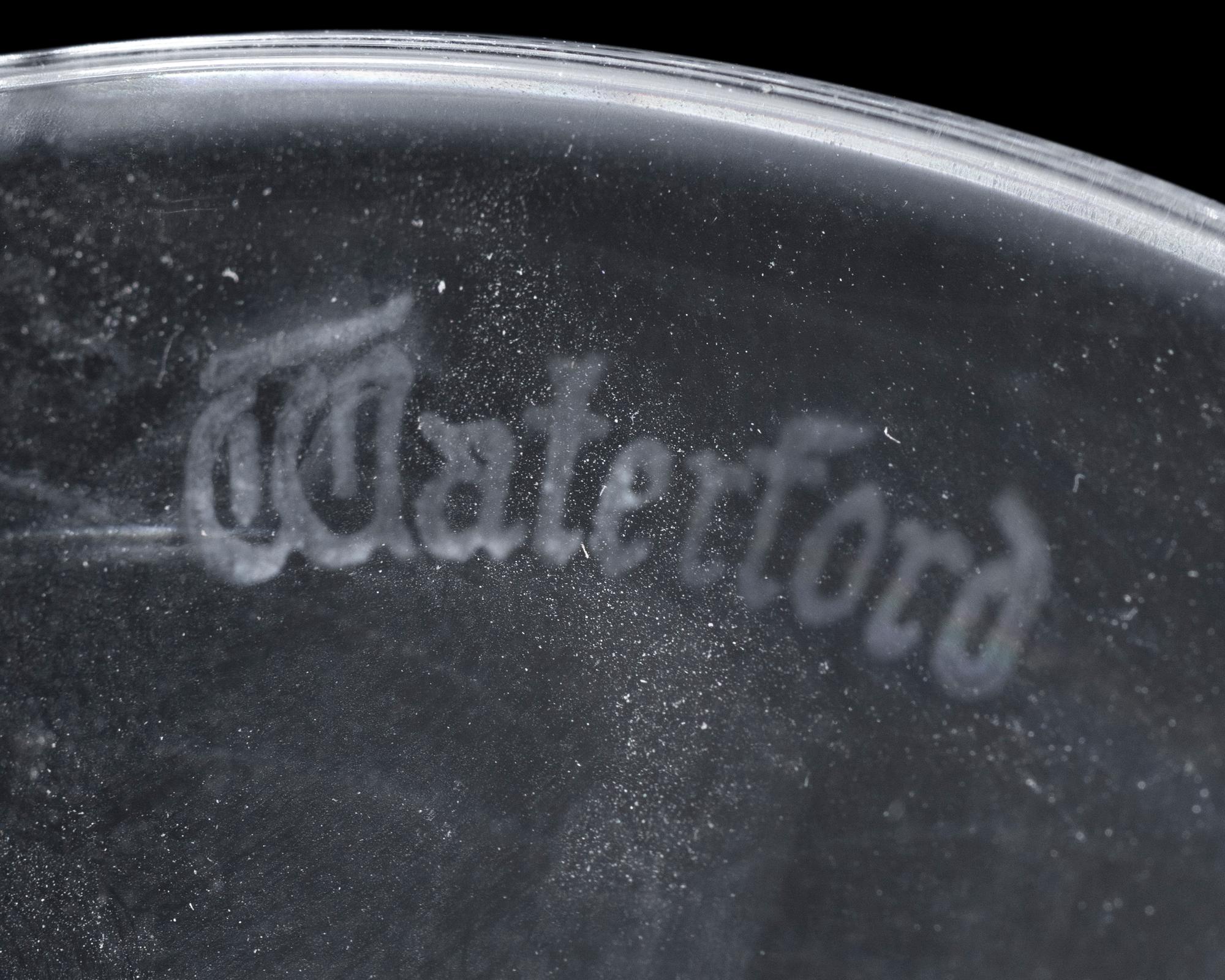A Group of Waterford Cut Glass Stemware