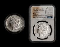 A Collection of Eighty-One Morgan Commemorative $1 Mint and Proof Coins