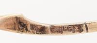 A Russian Enameled Silver Spoon