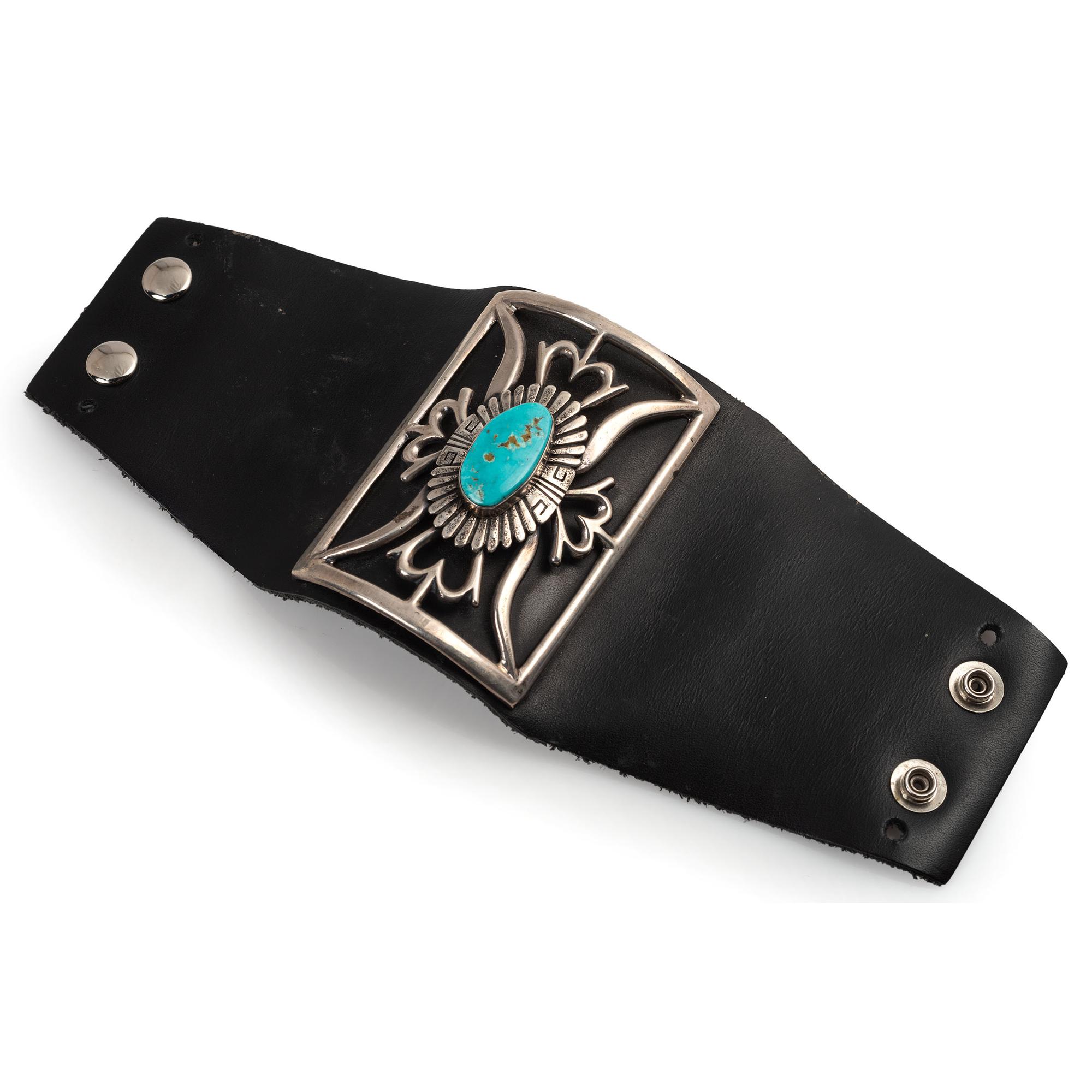 Navajo Silver and Turquoise Ketoh