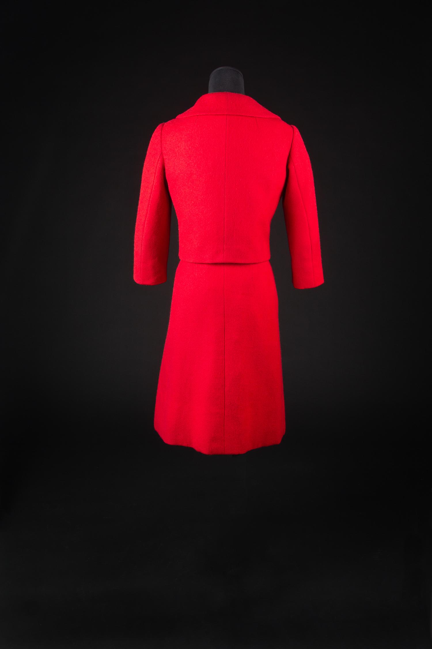 Christian Dior Haute Couture Ensemble, Autumn/Winter 1957 — Worn by Dame Olivia de Havilland.