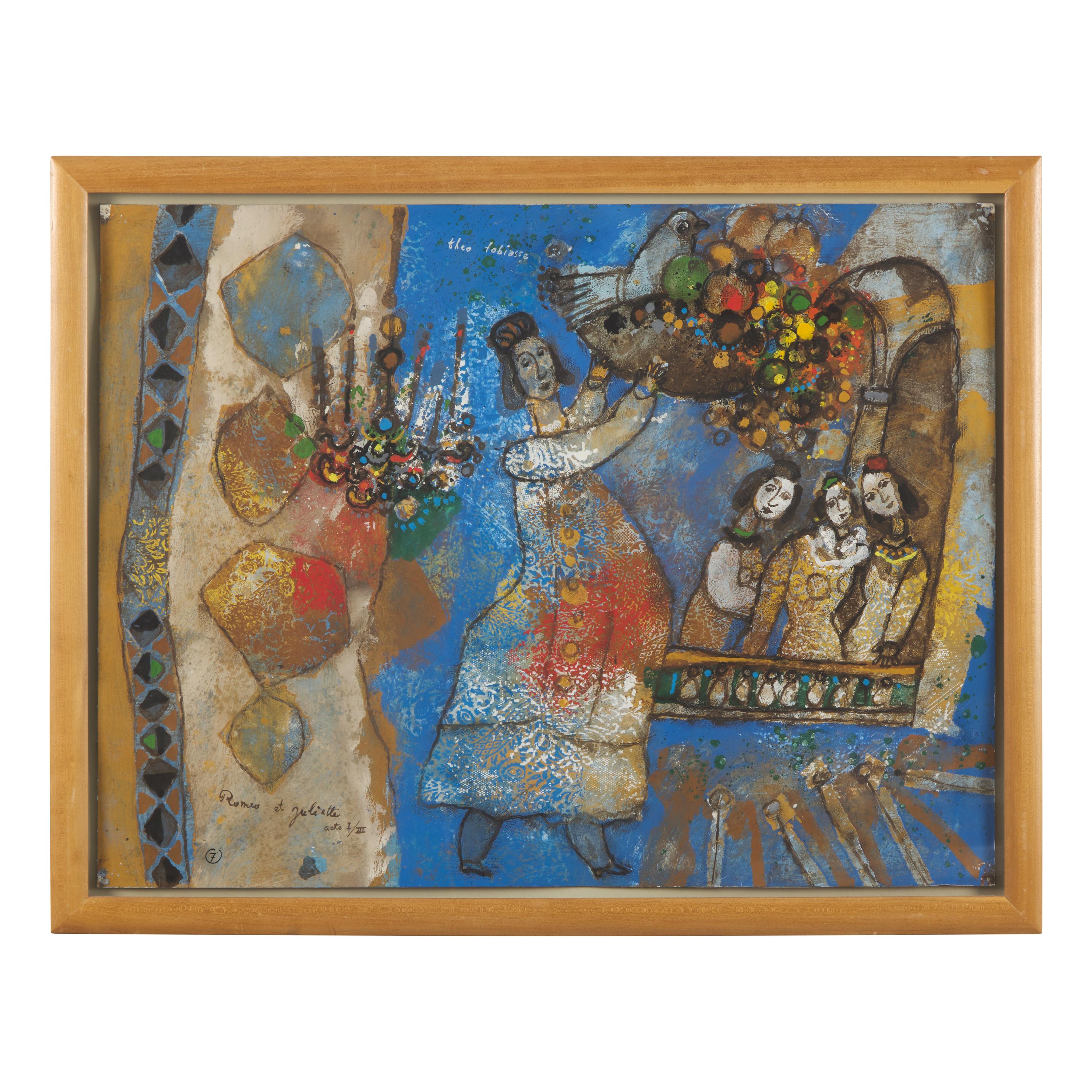 Théo Tobiasse (French, 1927–2012) — Roméo et Juliette (A Group of Three Works), 1971
