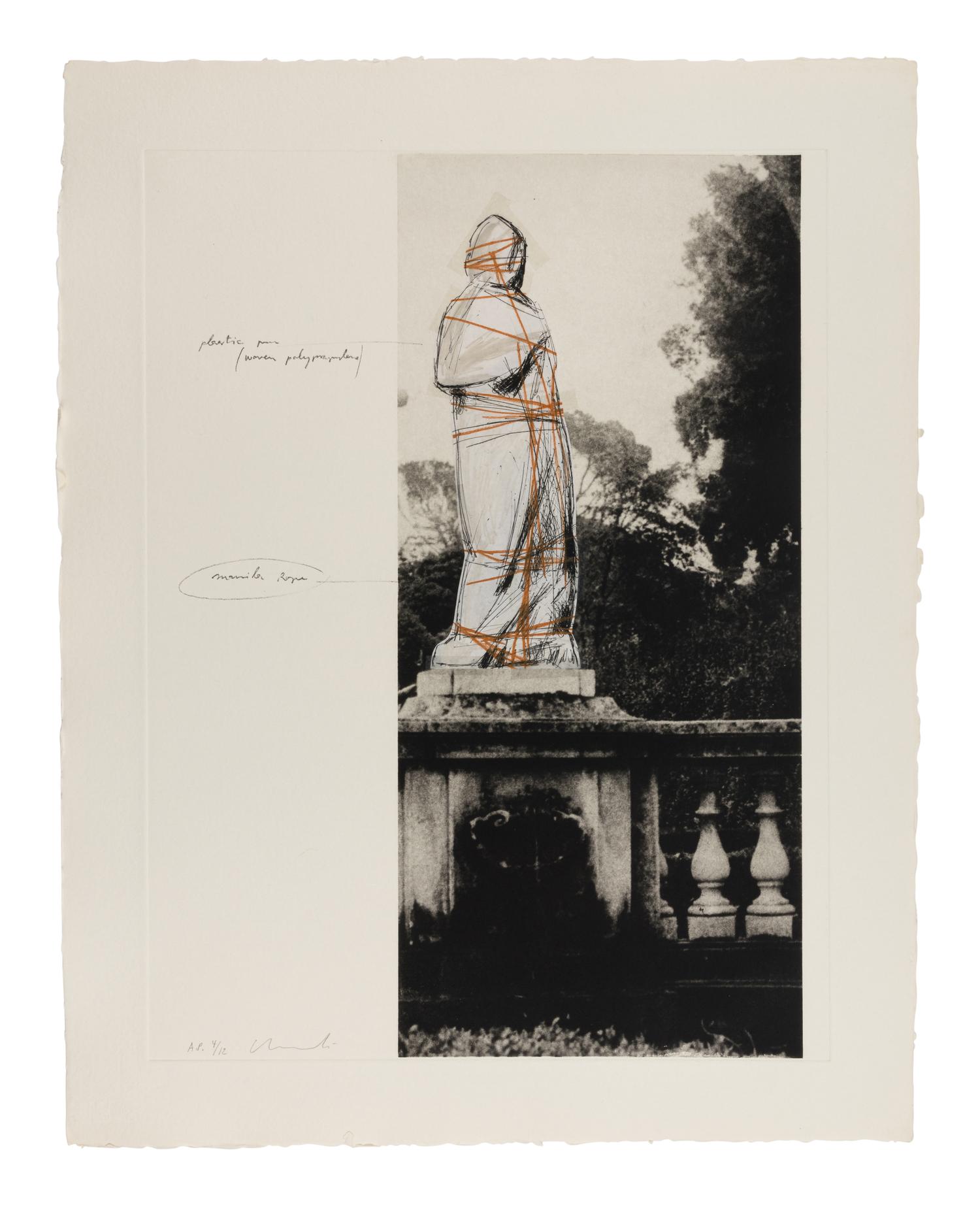 Landfall Press Etching Portfolio (complete portfolio of 6), 1975 Including works by Robert Cottingham, Claes Oldenburg, Philip Pearlstein, Christo, William Allen, and William T. Wiley.