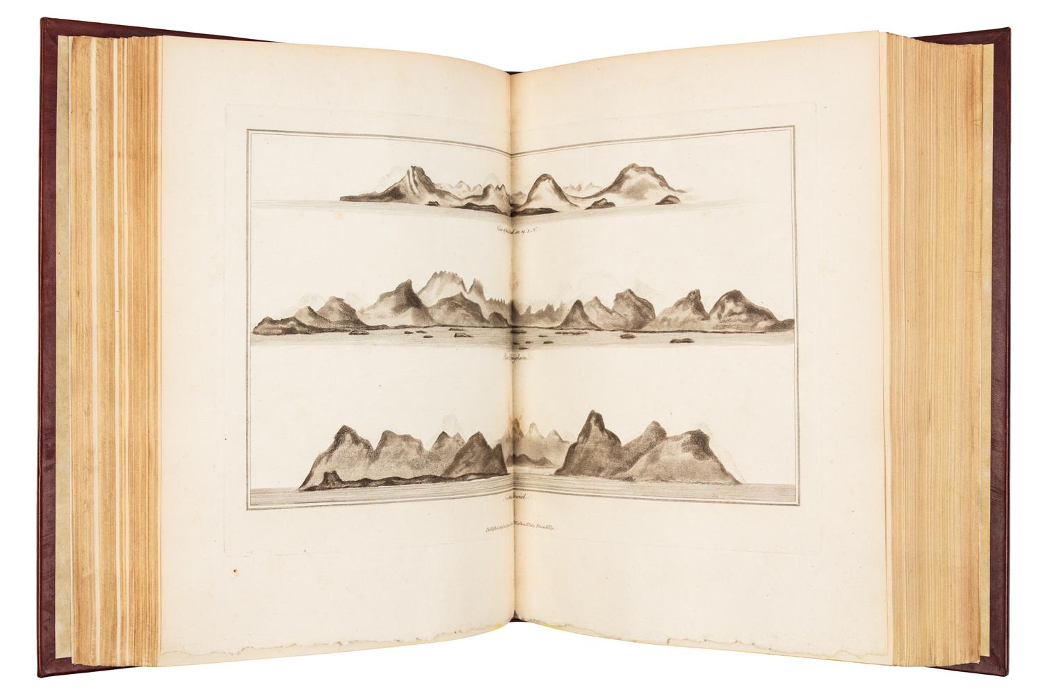 MEARES, John (1756?-1809). Voyages Made in the Years 1788 and 1789. London, 1790. FIRST EDITION, LARGE-PAPER COPY.