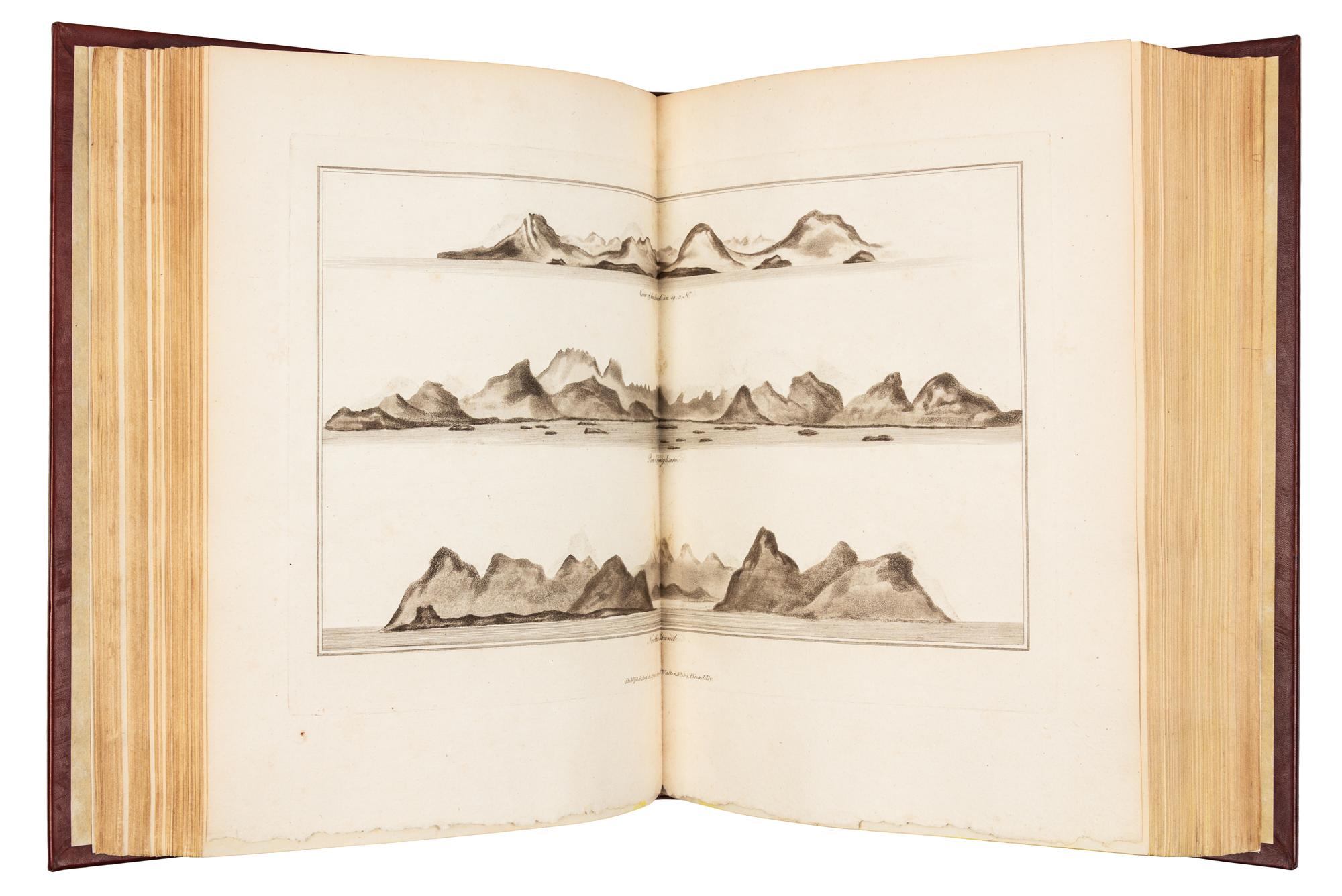 MEARES, John (1756?-1809). Voyages Made in the Years 1788 and 1789. London, 1790. FIRST EDITION, LARGE-PAPER COPY.