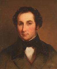 Thomas Sully (1783-1872), Portrait of a Young Gentleman , Dated "1841"