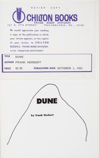 HERBERT, FRANK. The Dune Trilogy [Dune, Dune Messiah, Children of Dune]. First editions. New York, 1965, 69, 75