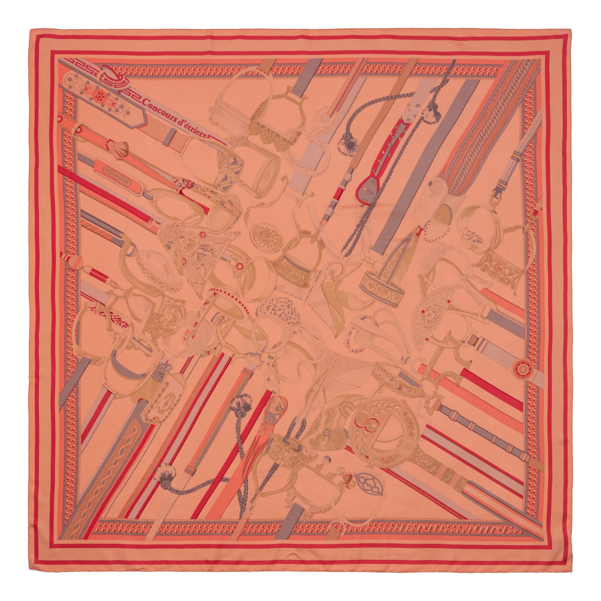 Hermès 140cm Silk Shawl, Dip Dye Carré
