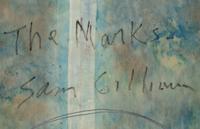 The Marks (diptych) , late 1970s