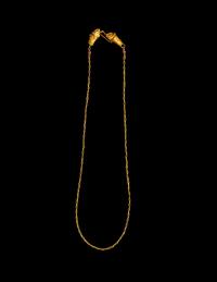 A Hellenistic Gold Necklace with Lion-Headed Terminals