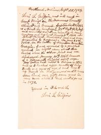 [CIVIL WAR] GILPIN, Levi L. (1844-1931). A group of 3 items identified to Corporal Levi L. Gilpin, 51st Ohio Volunteer Infantry, comprising: