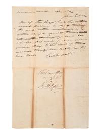 [ENSLAVEMENT & ABOLITION]. A collection of 4 documents related to the arrest and trial of enslaved men "Stephen" and "Jim," who were convicted of stealing. Lincoln County, KY. 1815.