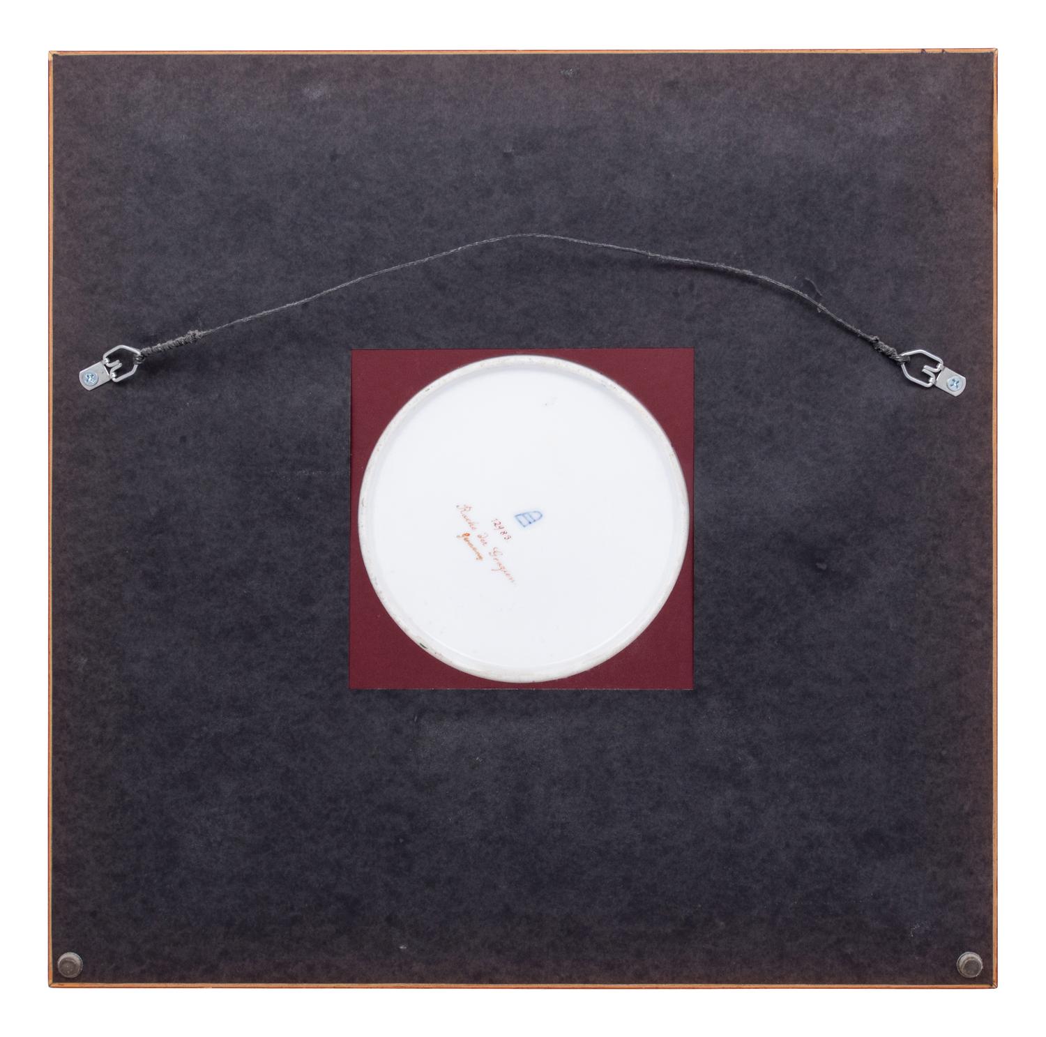 A Vienna Porcelain Cabinet Plate