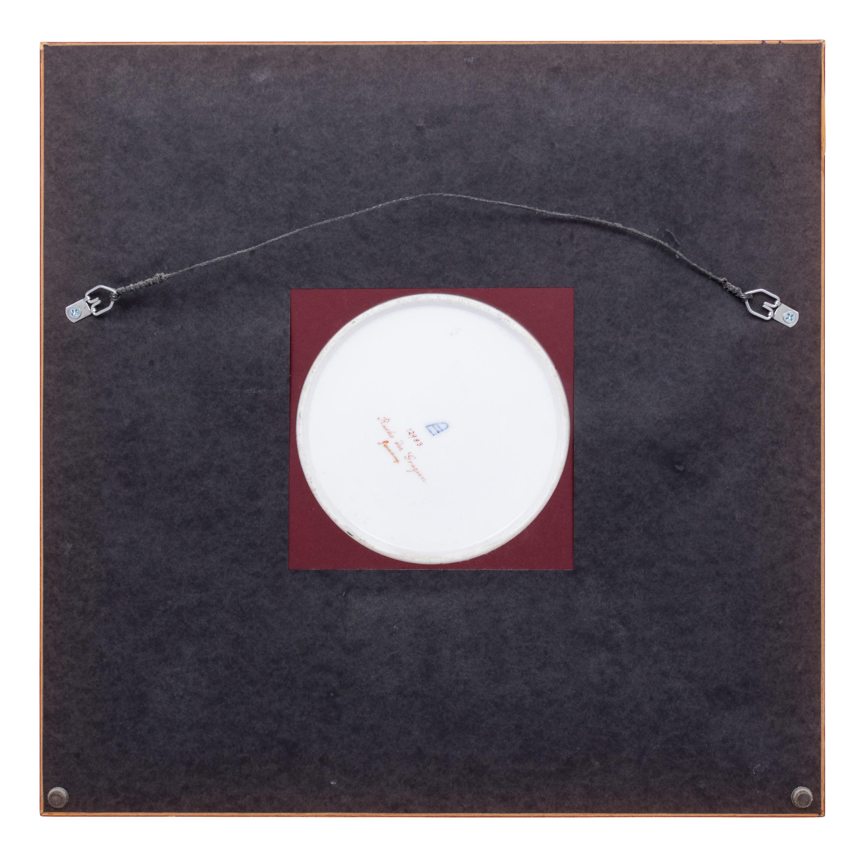 A Vienna Porcelain Cabinet Plate