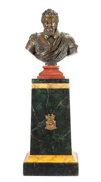 After Barthelemy du Tremblay, (19th Century), Buste de Henri IV de France et Navarre