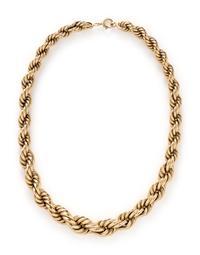 YELLOW GOLD NECKLACE