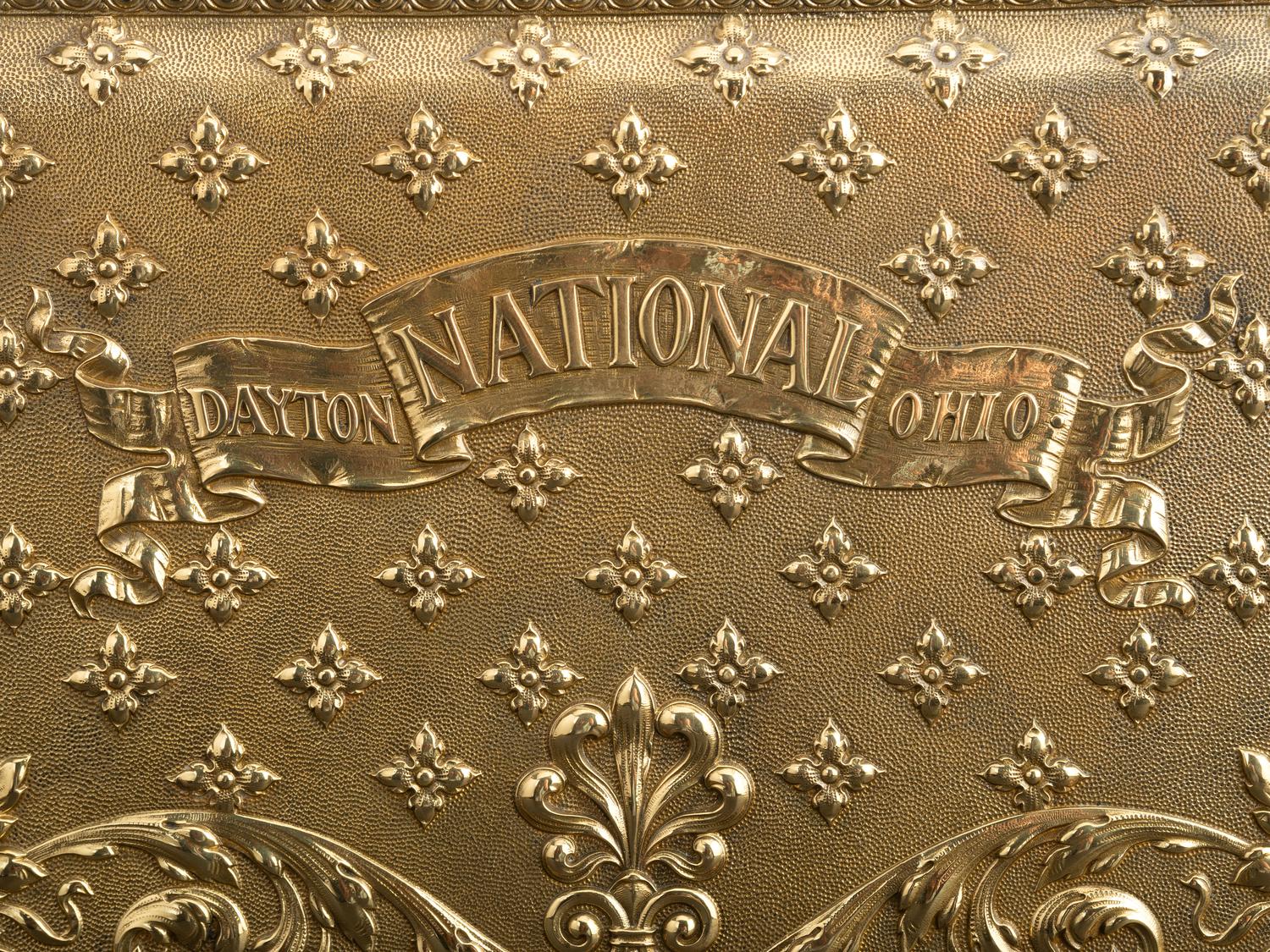 A Brass National Cash Register, Model No. 22