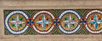 An American Mosaic-Inset Architectural Fragment