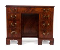 A George III Mahogany Knee-hole Desk