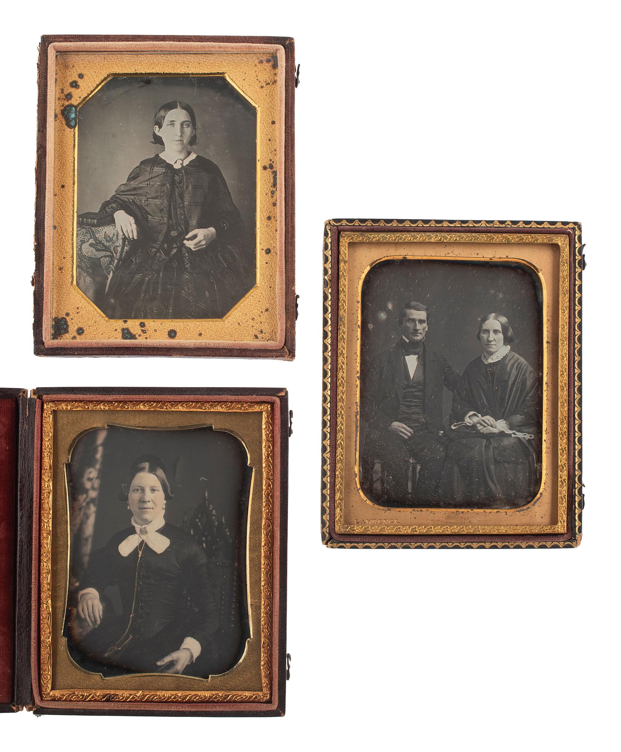 [EARLY PHOTOGRAPHY] 10 images by photographers incl. McCLEES, VAN LOAN, UPTON, and J. SIDNEY MILLER.