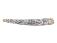 Five Faux Scrimshaw Teeth and Tusks