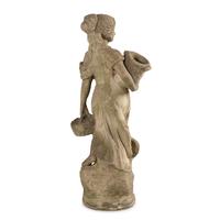 A Cast Stone Garden Figure