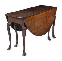 A George II Mahogany Drop-Leaf Table
