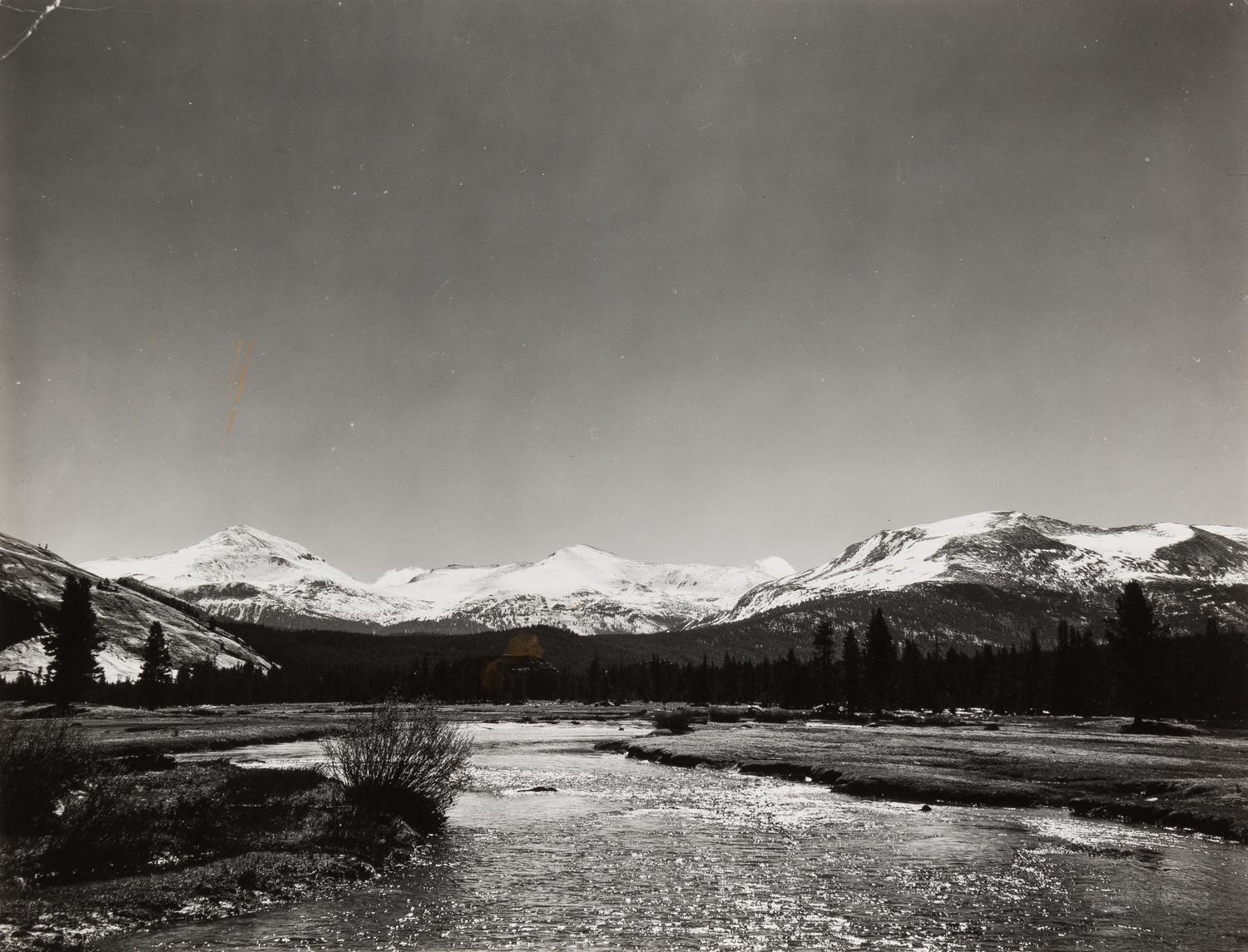Ansel Adams, (American, 1902-1984), Tuolumne Meadows, 1941