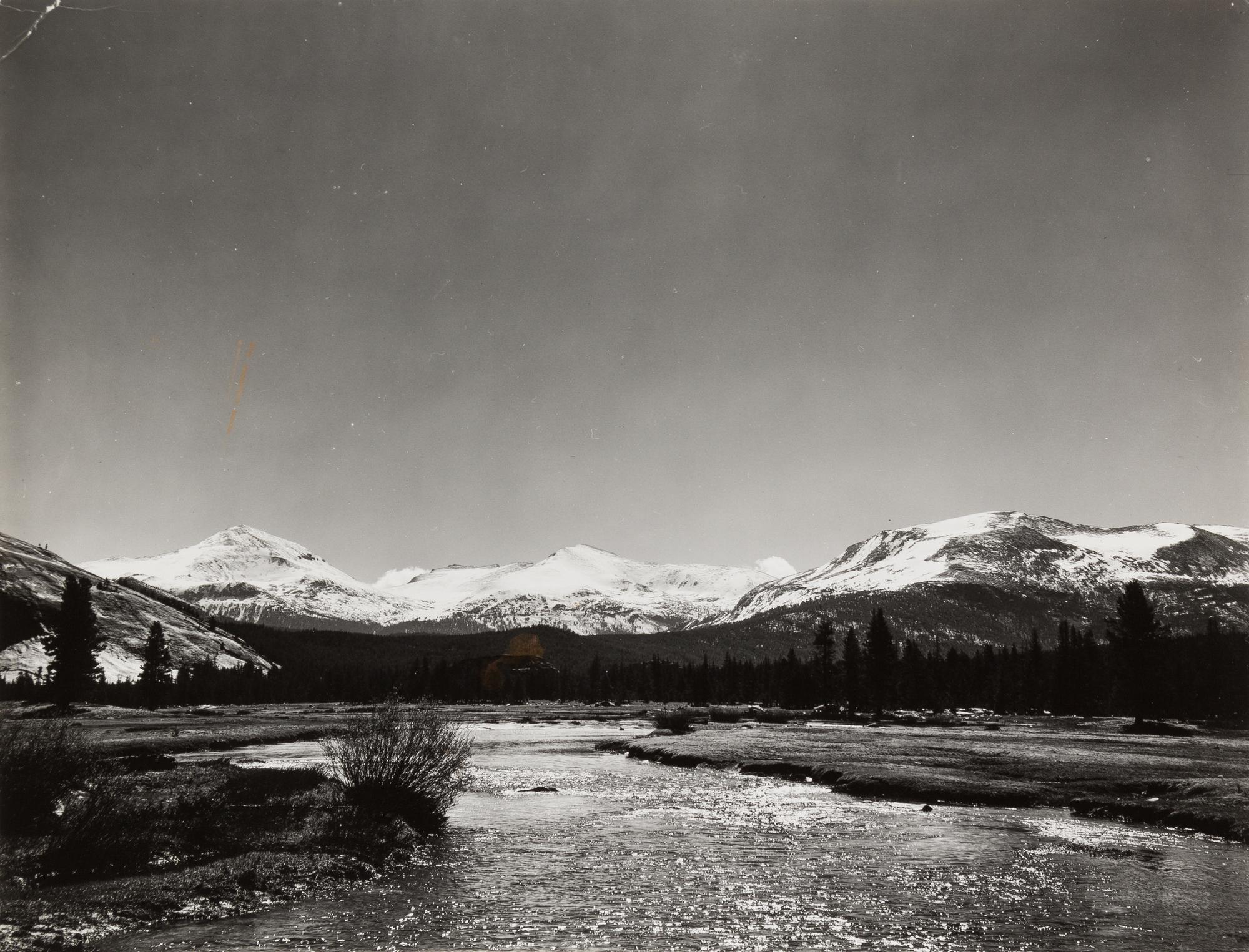 Ansel Adams, (American, 1902-1984), Tuolumne Meadows, 1941