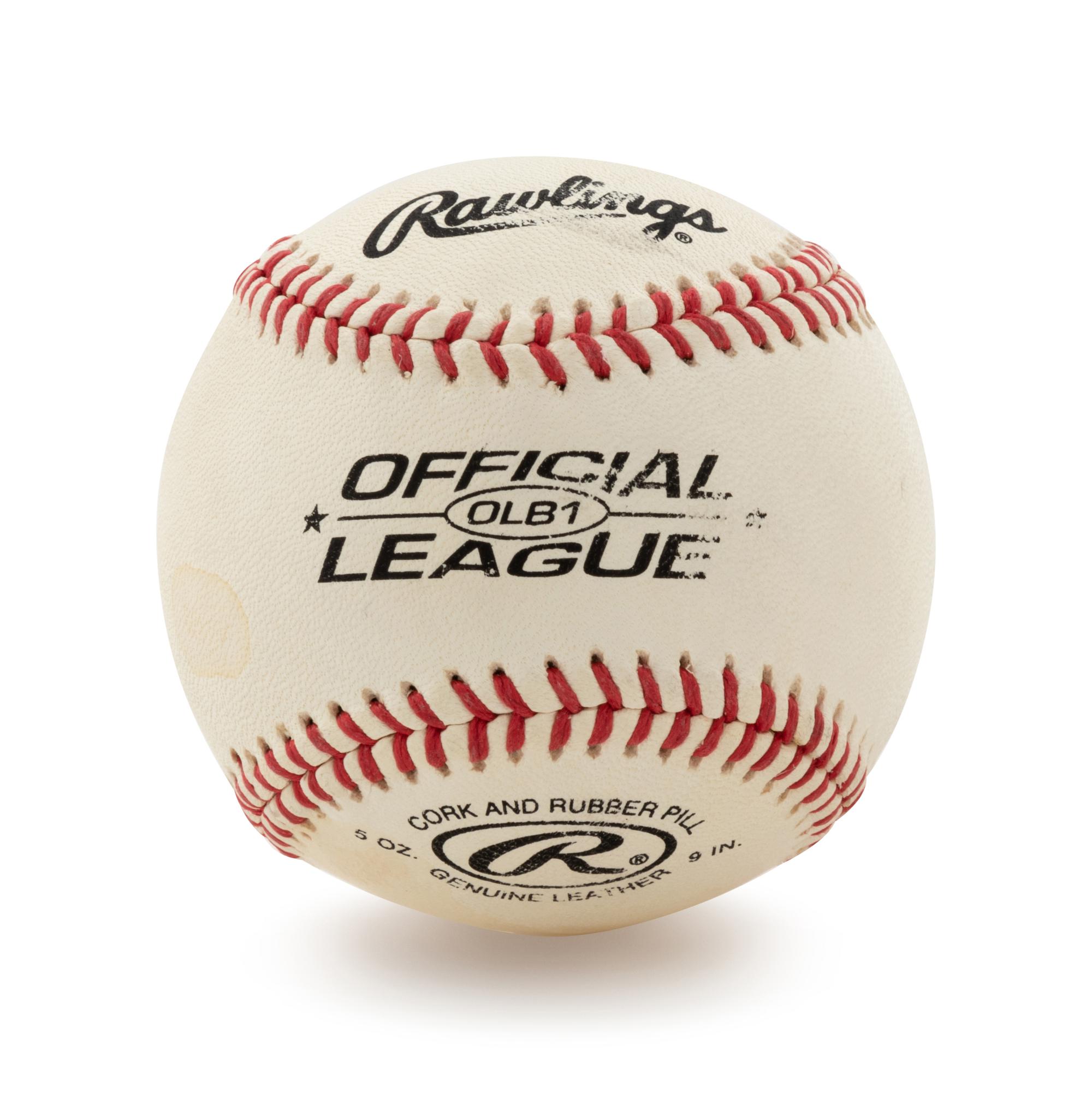 A Bob Costas Single Signed Baseball